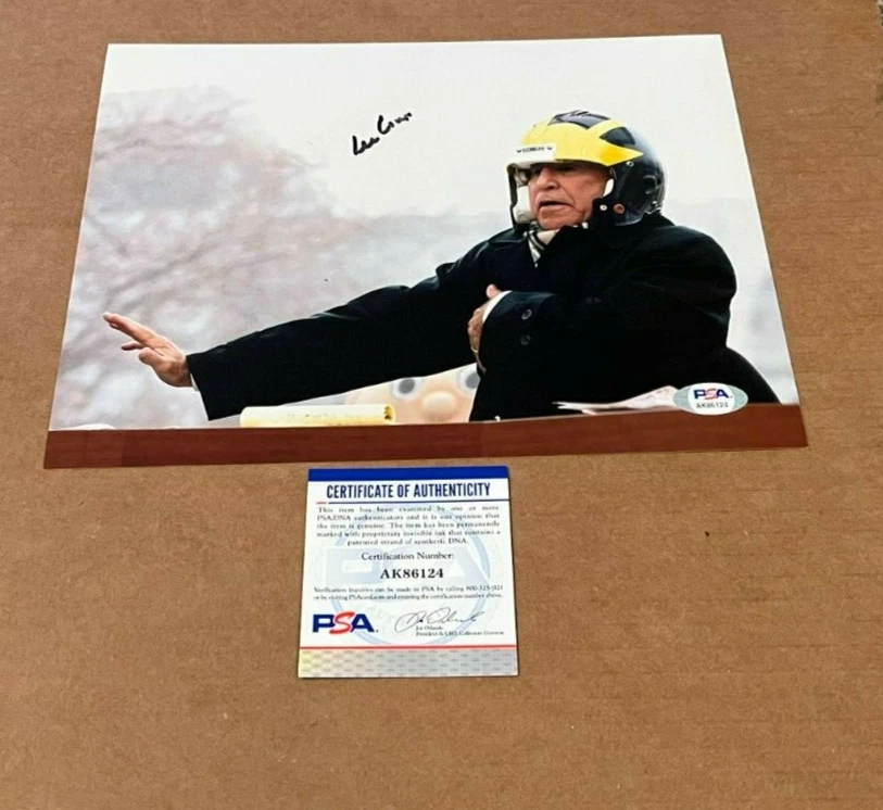 LEE CORSO SIGNED MICHIGAN WOLVERINES ESPN GAMEDAY 8X10 PHOTO PSA/DNA CERTIFIED - Image 1 of 1