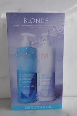 Conjunto de xampu e condicionador MoroccanOil Blonde Color Care 16,9 oz (500 ml) - Imagem 1 de 4