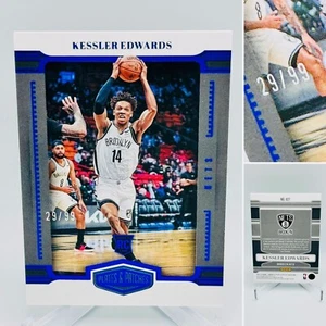 Kessler Edwards 2021-22 Panini Chronicles Plates & Patches Rookie Blue /99 📈 - Picture 1 of 8