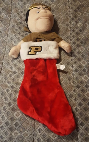 Purdue BOILERMAKERS  Mascot Stocking Football NCAA Cover