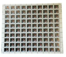 Rare Find - Complete Sheet, 100x #1358, 43¢, Queen Elizabeth II, (1992) M-VFNH