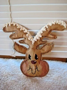 Handmade Reindeer Paper Bag Ornaments Christmas  - Picture 1 of 4