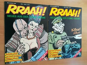 RRAAH ! Comic Fach / Nachrichtenmagazin Nr.4+5 / 1988 - Bild 1 von 6