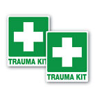 Trauma Kit Sticker Twin Pack 120Mm Quality Vinyl Water And Fade Proof