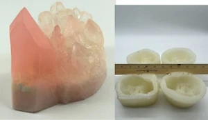 Handmade Silicone soap Mold for soap rock making 4 pc set - Picture 1 of 4