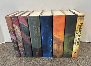 Harry Potter Complete Hardcover Book Set 1-7+8 J.K. Rowling 1st American Edition - Picture 1 of 21