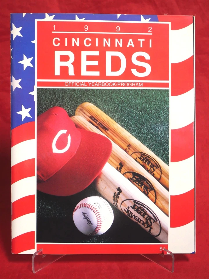 Cincinnati Reds MLB 1992 Official Yearbook Program  - Image 1 of 1