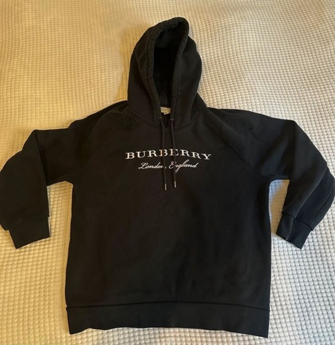 burberry felpa con cappuccio uomo