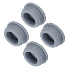 High Temp Silicone Plug Mount Dia 33.3mm/1.31 Inch T Shaped Rubber Stopper 4pcs