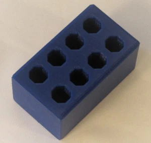 Mini supporto portascack centrifuga centrifuga 1,5 ml tubi PCR galleggianti 0,5 ml - Foto 1 di 4