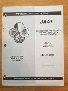 FM 90-21 JAAT Multiservice Procedures for Joint Air Attack Team Operations, 1998 - Picture 1 of 4