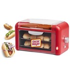 Nostalgia Oscar Mayer Extra Large 8 Hot Dog 13.5 x 8.1 x 7.6 inches, Red 