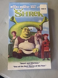 Shrek (VHS, 2001) SPECIAL EDITION - Brand New Factory Sealed - Picture 1 of 6
