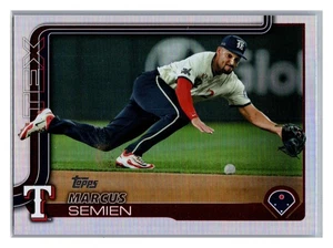 2025 Topps Series 2 - Marcus Semien #383 Rainbow Foilboard - Picture 1 of 3