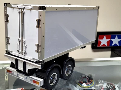 Hercules Box 20FT Foot Container trailer for Tamiya RC Toy 1/14 Scale Semi Truck - Image 1 of 4