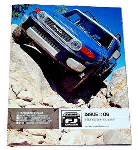 TOYOTA FJ CRUISER Brochure - Winter/Spring 2009 Issue #6 - 66 pages - * NEW * - Picture 1 of 3