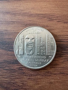 2024P Rare ERROR Reverend Dr. Pauli Murray Quarter reads “In COD We Trust” - Picture 1 of 2