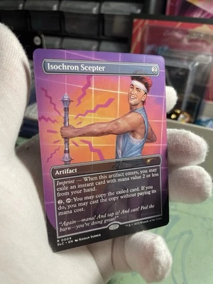 Isochron Scepter-MTG-Secret Lair- Encyclopedia Of Magic- 🪄 Nm Non-Foil 🍷 - Image 1 of 2