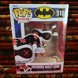 Patchwork Harley Quinn Funko # 510 (nuevo en caja) con protector Pop - Imagen 1 de 7