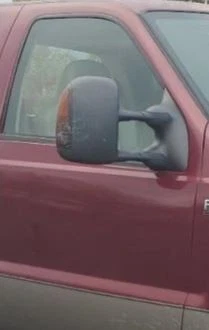 2002 - 2007 年福特 F350 Super Duty 右握乘客门镜侧视原始设备制造商 — 第 1/4 张图片