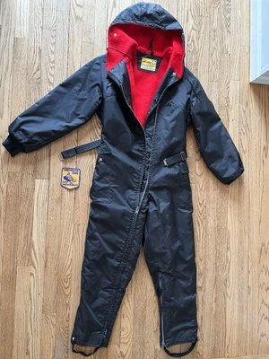 Винтажный черный костюм для снегохода 1960-х Bombardier Ski-Doo M - Изображение 1 из 4