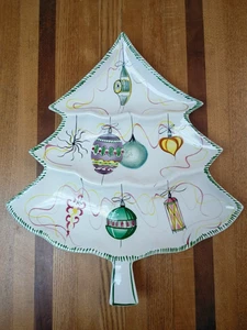 christmas tree dish made in italy - Picture 1 of 2