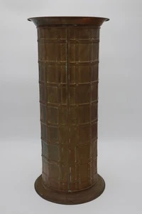Large Antique Brass Umbrella Stand - Picture 1 of 8