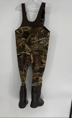 Lacrosse Unisex Kis Green Camouflage Alpha Swampfox Chest Waders Size 3 - Image 1 of 4