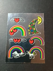 Adesivi Vintage BJ Decal Specialties Arcobaleno Unicorno Distributore Automatico Sticker - Foto 1 di 5