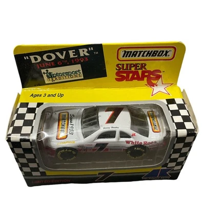 Jimmy Hensley Alan Kulwicki Racing Matchbox Super Stars 1993 Dover #7 - Image 1 of 4