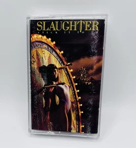 Slaughter - Stick It To Ya - Cassette Tape Tested Hard Rock/Hair Metal Band Mark - Picture 1 of 6