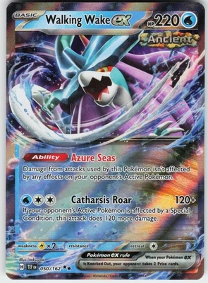 Walking Wake ex 050/162 SV05: Temporal Forces Double Rare - Image 1 of 2