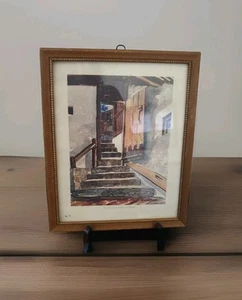Charles Carlson Bake House Elphrata Cloister Framed Print Pennsylvania Dutch Art - Picture 1 of 14