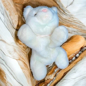 Bearington Plush Kitty Cat Sissy Jr Stuffed Animal Ribbon Nursery Shower Gift 9" - Picture 1 of 13