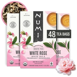 Numi Bio Tee weiße Rose, 16 Stück Box mit Beuteln 16 (3er Pack)  - Bild 1 von 7
