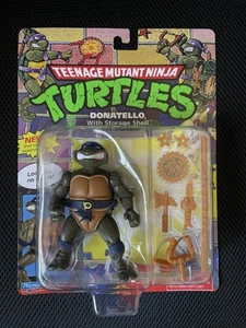 Teenage Mutant Ninja Turtles Donatello w/ storage Shell Playmates Reissue TMNT - Picture 1 of 2
