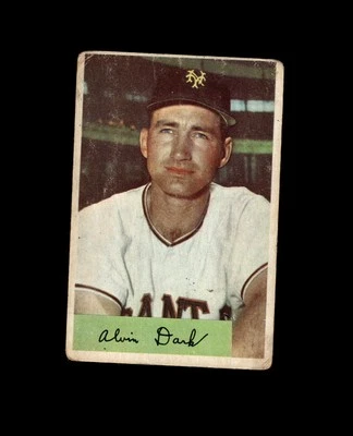 1954 Bowman 41A Alvin Dark .986/960 Fielding APOOR. POOR #D1,443967 - Image 1 of 2