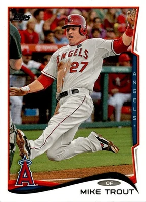 2014 Topps - Mike Trout #1 BoxJJ - Image 1 of 2