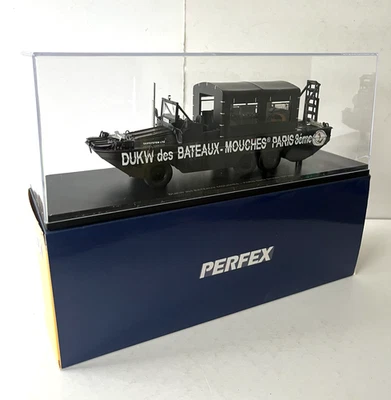 PERFEX 1/43 GMC DUKW 353 BATEAUX MOUCHES DE PARIS 8EME REF 353 NEUF - Photo 1/4