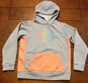 Burton Girls Size Large 14-16 Hoodie Top Cute Design Thumb Holes - Picture 1 of 10