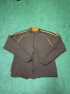 KUHL Merinowolle Full Zip Pullover Herren Größe M Braun Outdoor Wandern Taschen - Bild 1 von 13