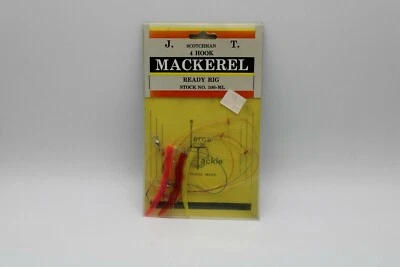 Vintage Scotchman Mackerel Ready Rig Stock No. 100-ML Fishing Hooks - Image 1 of 2