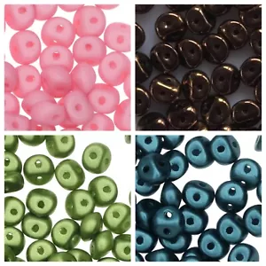 Es-O 2-Hole Czech Glass Beads 5mm, 6 Grams - Picture 1 of 3