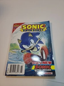 Sonic Super Digest #15 2016 Archie Library Light Cover Wear - Picture 1 of 11