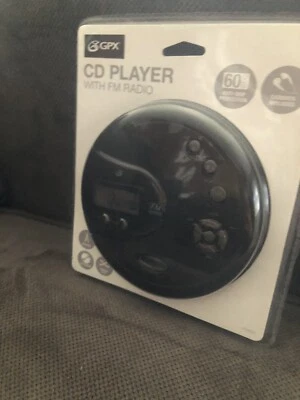 GPX Portable CD Player With FM Radio/earbuds Included - Image 1 of 4