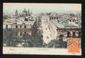 MEXICO 197-Vista panorámica Undivided Back (c. 1901-1907) - Picture 1 of 2