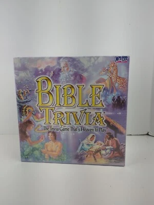 Cadaco Bible Trivia Board Game 1999 Ages 7 Plus New Sealed - Image 1 of 2