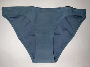 VOLCOM Small Bikini Bottom Simply Mesh Sandy Indigo Swim Surf Beach New - Picture 1 of 3