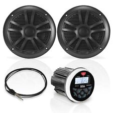 1 Set Marine Boss Audio Systems MCKGB350B.6 for Boat Rubber Dinghy Sea mp3