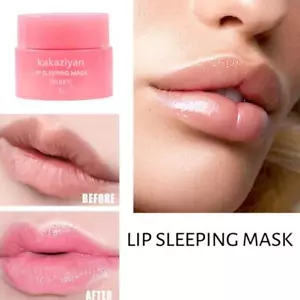 1PC Sleep Mask Night Maintenance Moisturizing Lip Gloss Cream Lip Care 2024 - Picture 1 of 14